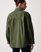 Weekend Max Mara яке дамско от памук WKDRAZZA зелено 2625086011600