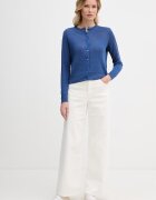 Weekend Max Mara жилетка дамска от лен BADIA синя 2615341022600