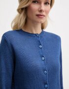 Weekend Max Mara жилетка дамска от лен BADIA синя 2615341022600