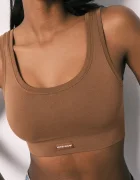 women'secret безшевен сутиен кафяв 4277853