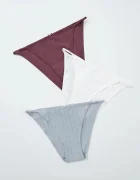 women'secret бикини дамски от памук 3 броя многоцветни 4934591