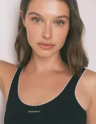 women'secret Боди в черно с изчистен дизайн 5053831
