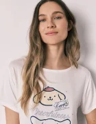 women'secret домашен комплект дамски от вискоза бял 3133509