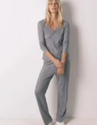 women'secret Комплект пижама в сиво 3592445