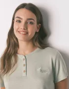 women'secret Комплект пижама в зелено 3592473