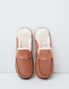 women'secret меки пантофи дамски MMR MOC SLIPRS CAMEL кафяви 4994459