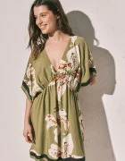 women'secret Нощница дамска от вискоза зелена 4923671