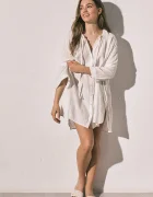 women'secret нощница дамска с вискоза бежова 4924797