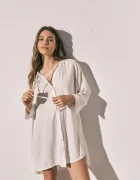 women'secret нощница дамска с вискоза бежова 4924797