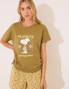 women'secret Памучна пижама SNOOPY