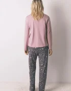 women'secret Памучно долнище на пижама в сиво от памук 3702282