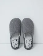 women'secret пантофи дамски MM PE TEXTURE SLPRS сиви 4994421
