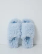 women'secret пантофи дамски MMM FUR SLPRS BLUE сини 4994441