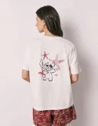 women'secret пижама дамска от памук бежова 3134029