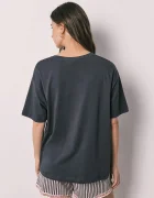 women'secret пижама дамска от памук синя 3134022