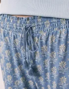 women'secret пижама дамска от памук синя 3593069