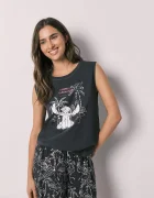 women'secret пижама дамска от памук сива 3134030