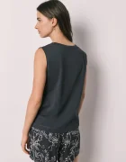 women'secret пижама дамска от памук сива 3134030