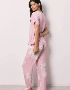 women'secret пижама дамска от вискоза розова 3593089