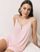 women'secret пижама дамска с вискоза розова 3594735