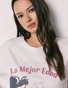 women'secret пижама от две части дамска от памук бежова 3133529