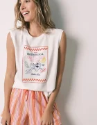 women'secret пижама от две части дамска от памук розова 3134036