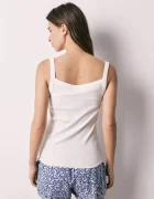 women'secret пижама от две части дамска от памук синя 3594709