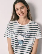women'secret Пижама от две части дамска от памук тюркоазена 3133519
