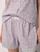 women'secret пижама от две части дамска от памук виолетова 3133528