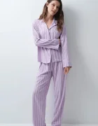 women'secret пижама от две части дамска от памук виолетова 3794104