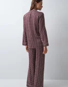 women'secret пижама от две части дамска от вискоза бордо 2544856