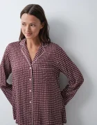 women'secret пижама от две части дамска от вискоза бордо 2544856