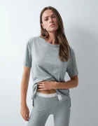 women'secret пижама от две части дамска с модал сива 4754187