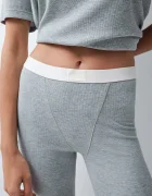 women'secret пижама от две части дамска с модал сива 4754187