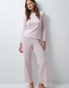 women'secret пижама от две части дамска с памук розова 3134055