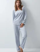 women'secret пижама от две части дамска синя 3594761