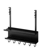 Yamazaki Организатор за кабели и рутер под бюрото Smart 40 x 115 x 43 cm в черно