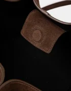 Yuzefi Велурена чанта MOCHI в кафяво YUZCO-HB-MO-S004