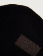 Zadig&Voltaire чанта crossbody дамска от велур JIM кафява LWBA04563