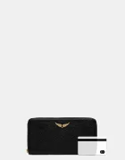 Zadig&Voltaire Кожен портфейл в черно LWSG03667