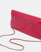 Zadig&Voltaire Кожена чанта ROCK VINTAGE PATENT в розово LWBA04212