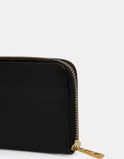 Zadig&Voltaire портфейл дамски от кожа черен LWSG00004