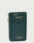 Zadig&Voltaire портфейл дамски от кожа зелен LWSG00011