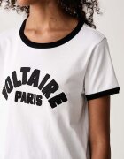 Zadig&Voltaire тениска дамска от памук ALYS бяла JWTS02851