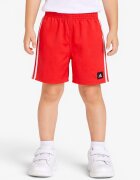adidas 3-Stripes Swim Shorts Red