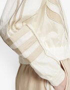 adidas Atlanta Cut Line Loose Nylon Track Top White