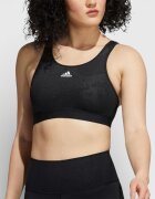 adidas Believe This Medium-Support Lace Camo Workout Bra