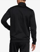 adidas Essentials 3 Stripes Tricot Jacket Black
