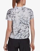 adidas Fast Split All Over Print Tee Grey
