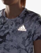 adidas Fast Split All Over Print Tee Grey